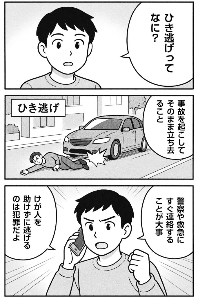 ひき逃げとは？